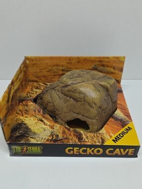 NWT Gecko Cave - Medium Brown Reptile Hide